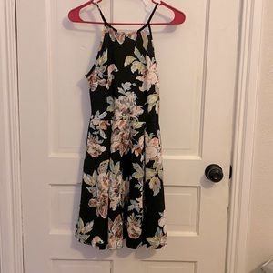 Soprano Floral Sleeveless Dress - S